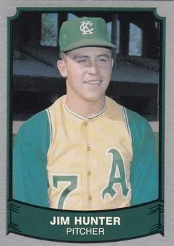 1989 Pacific Legends II Jim Hunter #193 card image