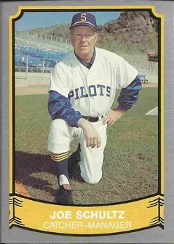 1989 Pacific Legends II Joe Schultz #162 card image