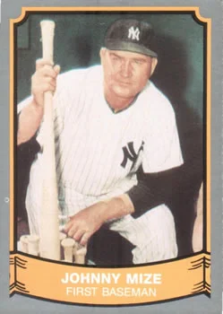 1989 Pacific Legends II Johnny Mize #180 card image