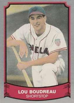 1989 Pacific Legends II Lou Boudreau #166 card image