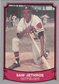 1989 Pacific Legends II Sam Jethroe #206 card image