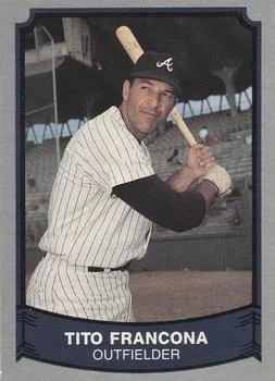1989 Pacific Legends II Tito Francona #133 card image