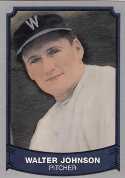 1989 Pacific Legends II Walter Johnson #192 card image