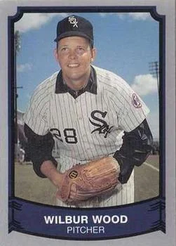 1989 Pacific Legends II Wilbur Wood CORCOR: Name correctly shown on back #124b card image