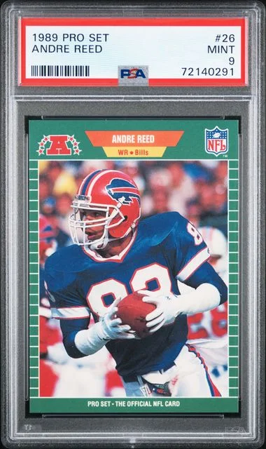 1989 Pro Set Andre Reed #26 card image