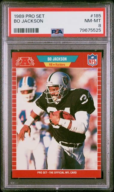 1989 Pro Set Bo Jackson #185 card image