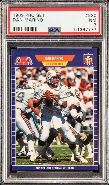 1989 Pro Set Dan Marino #220 card image