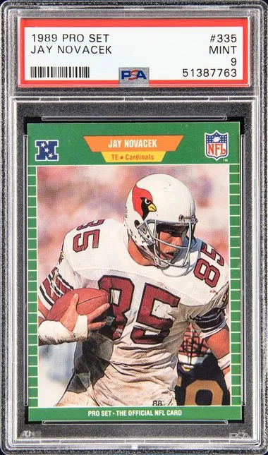 1989 Pro Set Jay Novacek #335 card image