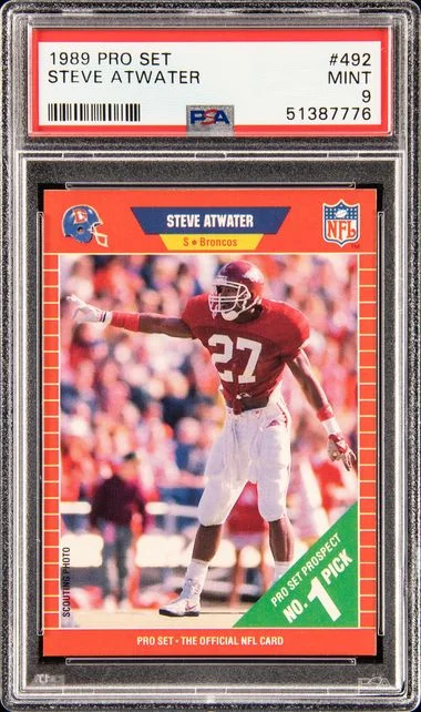 1989 Pro Set Steve Atwater #492 card image