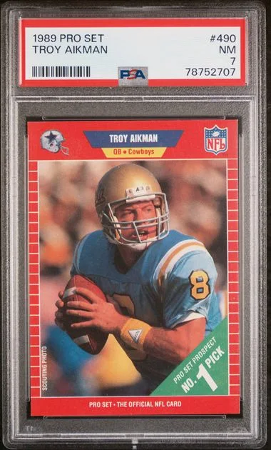 1989 Pro Set Troy Aikman #490 card image
