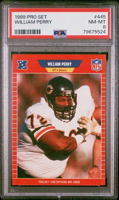 1989 Pro Set William Perry #445 card image