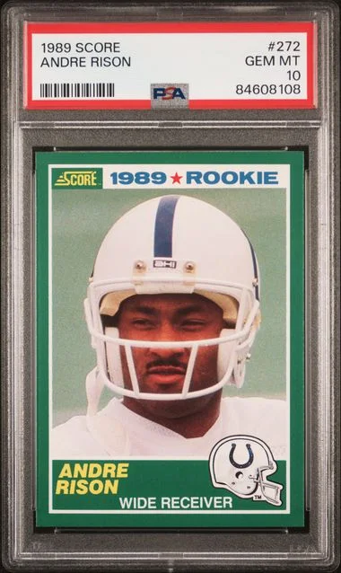 1989 Score Andre Rison #272 card image