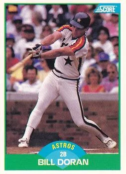 1989 Score Bill Doran #21 card image