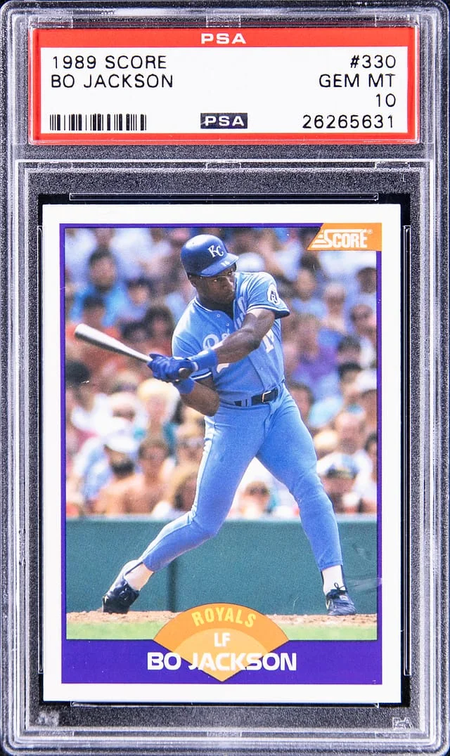 1989 Score Bo Jackson #330 card image