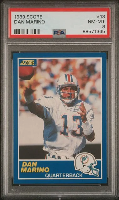1989 Score Dan Marino #13 card image