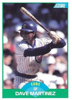 1989 Score Dave Martinez #77 card image