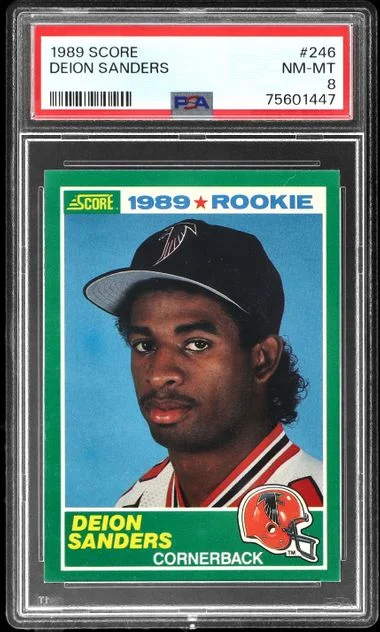 1989 Score Deion Sanders #246 card image