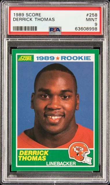 1989 Score Derrick Thomas #258 card image