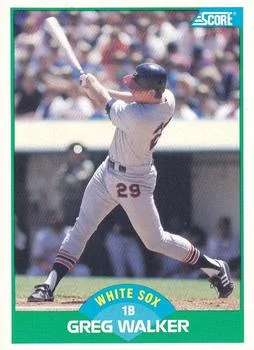 1989 Score Greg Walker #37 card image
