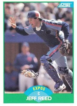 1989 Score Jeff Reed #99 card image