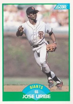1989 Score Jose Uribe #56 card image