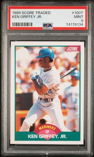 1989 Score Ken Griffey Jr. Traded #100T card image