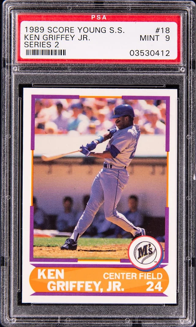 1989 Score Ken Griffey Jr. Young Superstars Series 2 #18 card image