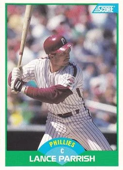 1989 Score Lance Parrish #95 card image