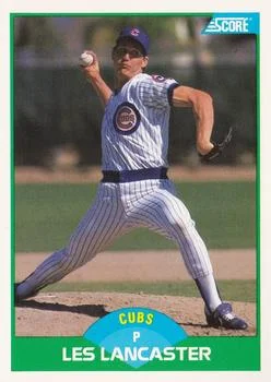 1989 Score Les Lancaster #60 card image