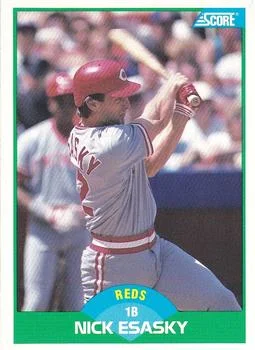 1989 Score Nick Esasky #64 card image