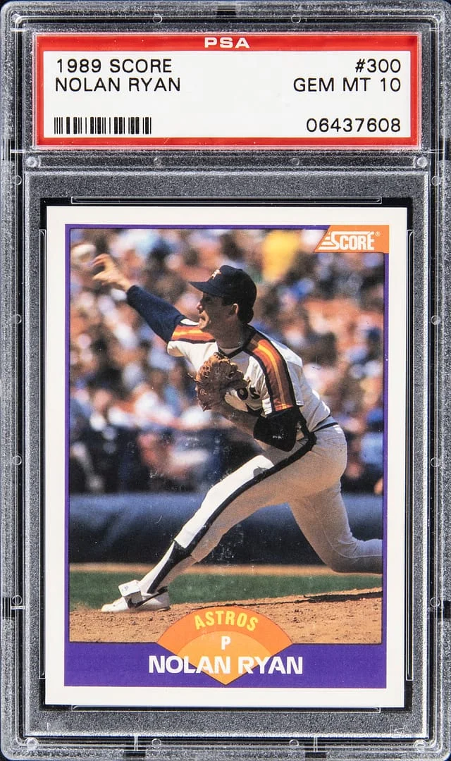 1989 Score Nolan Ryan #300 card image