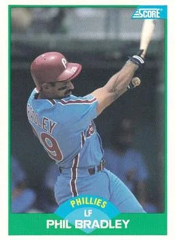 1989 Score Phil Bradley #79 card image