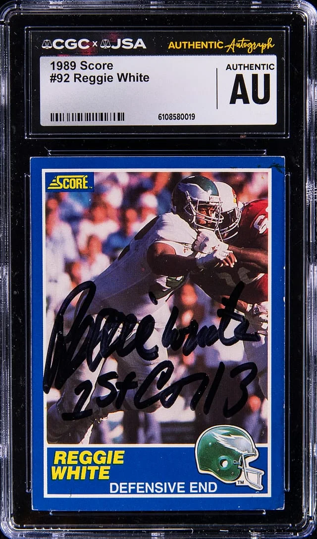 1989 Score Reggie #92 card image