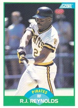 1989 Score R.J. Reynolds #91 card image