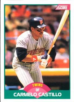 1989 Score Rookie & Traded Carmelo Castillo #23T card image