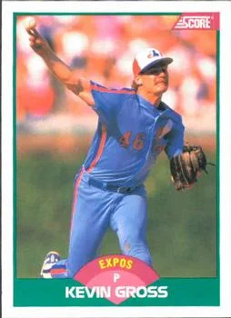 1989 Score Rookie & Traded Kevin Gross #39T card image