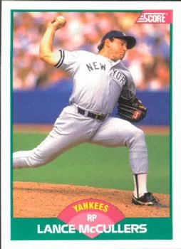 1989 Score Rookie & Traded Lance McCullers #63T card image