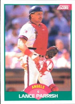 1989 Score Rookie & Traded Lance Parrish #36T card image