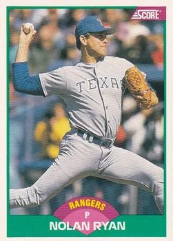 1989 Score Rookie & Traded Nolan Ryan #2T card image