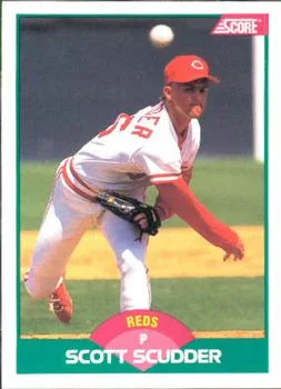1989 Score Rookie & Traded Scott Scudder #99T card image