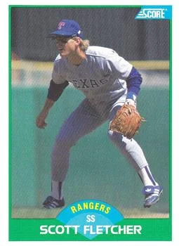 1989 Score Scott Fletcher #78 card image