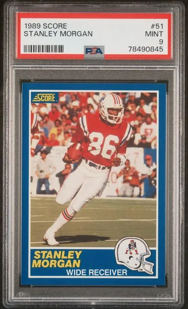 1989 Score Stanley Morgan #51 card image