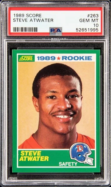 1989 Score Steve Atwater #263 card image