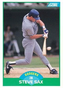 1989 Score Steve Sax #69 card image