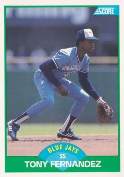 1989 Score Tony Fernandez #57 card image