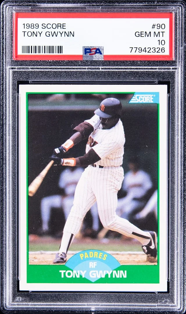 1989 Score Tony Gwynn #90 card image