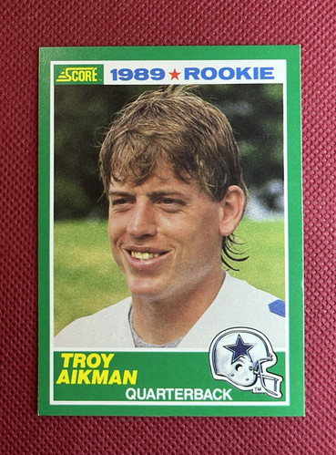 1989 Score Troy Aikman #270 card image