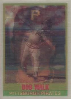 1989 Sportflics Bob Walk Variant #34 card image