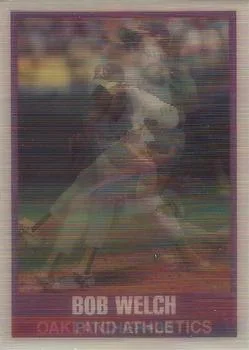 1989 Sportflics Bob Welch #91 card image