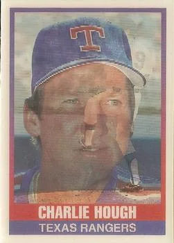 1989 Sportflics Charlie Hough #92 card image